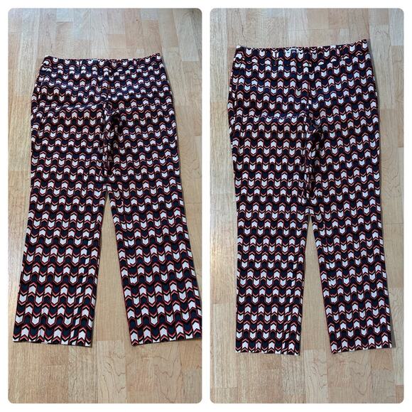 Anne Klein Geometric Print Pants/Trousers - Picture 1 of 7